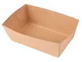 Weiteres Produktbild Snackschale (PAP FSC Mix) fettdicht kraft 165 x 90 x 60 mm 1000ml [100 St.]