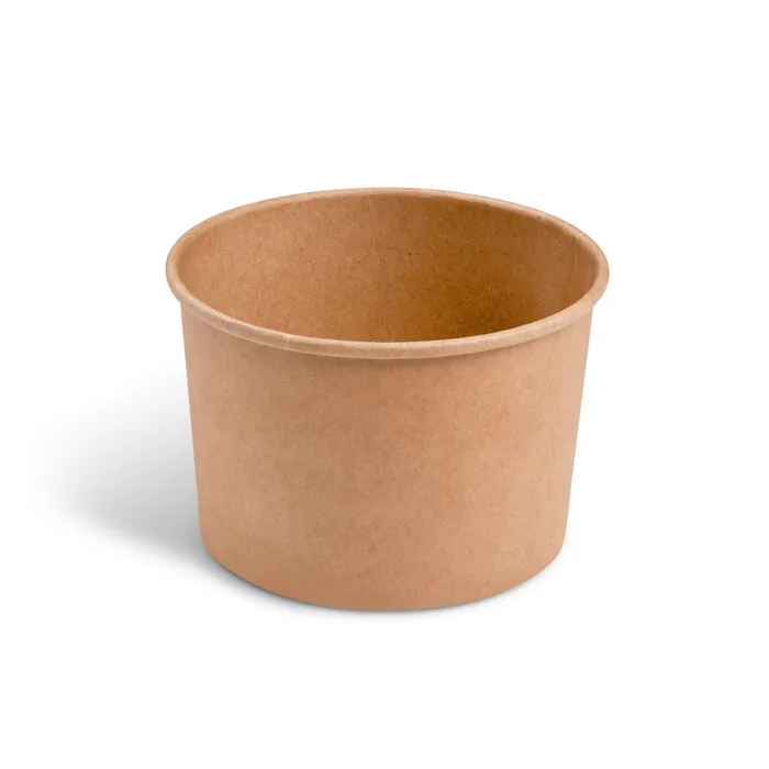 Hauptbild des Produkts Papírová miska (PAP/PE) kraft průměr 110mm 475ml [50 ks]