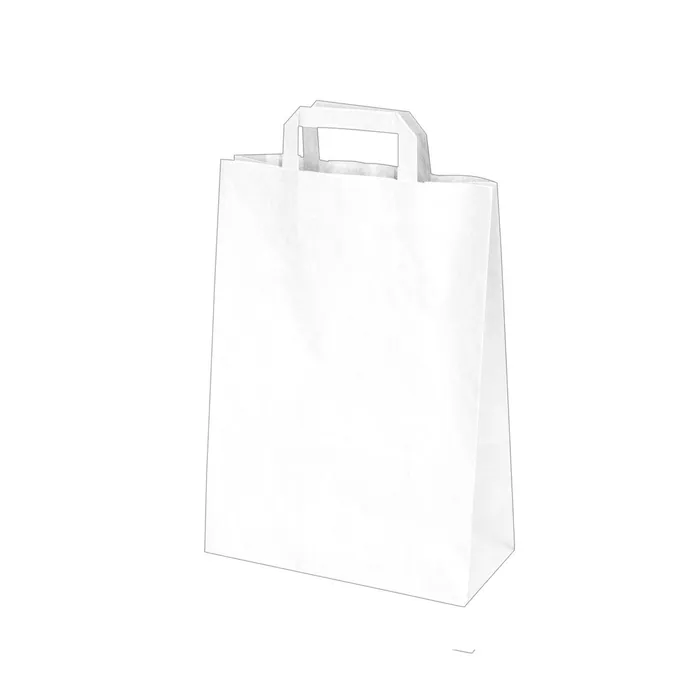Hauptbild des Produkts Papírová taška 22+10 x 28 cm bílá [250 ks]