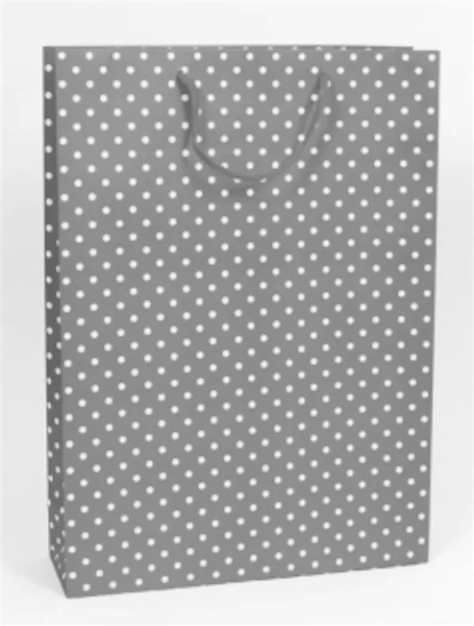 Hauptbild des Produkts Papírová taška dárková 33x10x46 cm červená puntíky