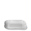 Weiteres Produktbild Pappschale eckig weiß 17,5 x 13 x 3 cm [250 St.]