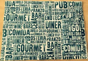 Gourmet Tischset 30 x 40 cm [250 Stück]
