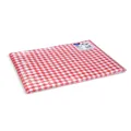 Tischset (PAP) Karo rot 40 x 30 cm [200 St.]