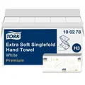 Weiteres Produktbild Papierhandtücher gefaltet Tork 100278 Premium Extra Soft H3 2-lagig weiß [3000 Stk.]