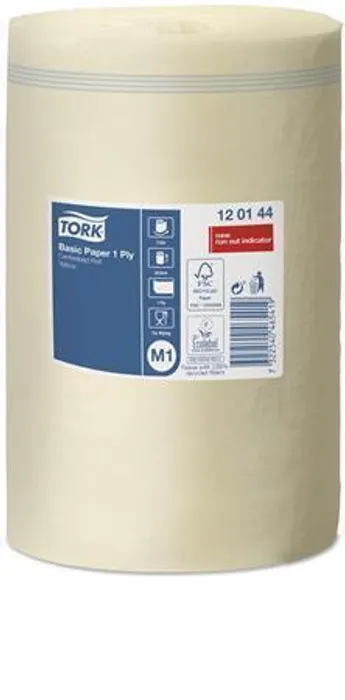 Hauptbild des Produkts Papírové ručníky v miniroli TORK 120144 UNIVERSAL 310 žluté M1 1-vrstvá [1 ks]