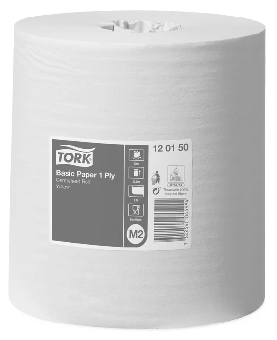 Hauptbild des Produkts Papírové ručníky v roli TORK 120150 Universal 310 žlutá M2 1-vrstvé [1 ks]