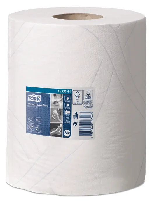 Hauptbild des Produkts Papírové ručníky v roli TORK 130044 PLUS ADVANCED 420 bílá TAD M2 [1 ks]
