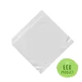 Papierbeutel weiß 16 x 16 cm für Burger/Kebap [500 St.]