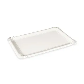 Pappteller weiß 19 x 33 cm [125 St.]