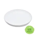 Weiteres Produktbild Pappteller tief weiß durchmesser 26cm RECY [50 St.]