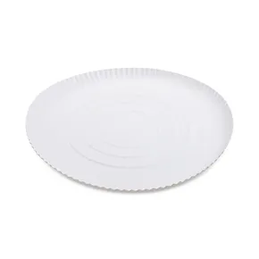 Pappteller tief weiß durchmesser 32cm [50 St.]