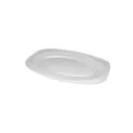 Party-Platte (XPS) oval weiß 35 x 24,7 cm [10 St.]