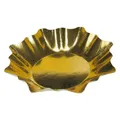 Pappteller STERN Durchmesser 28 cm gold [2 Stück]