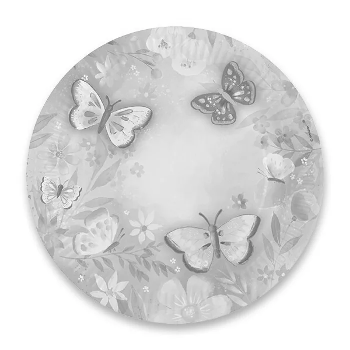 Hauptbild des Produkts Papírové talířky Flutter průměr 22,8 cm, 8 ks
