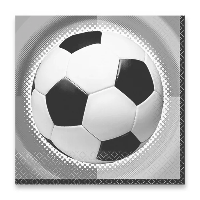 Hauptbild des Produkts Papírové ubrousky Fotbal 33 x 33 cm, 16ks