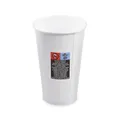 Pappbecher weiß durchmesser 90mm 510ml `XL: 0,4L/16oz` [50 St.]