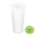 Pappbecher weiß durchmesser 90mm 610ml `XXL: 0,5L/20oz` [50 St.]