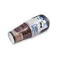Pappbecher "Coffee to go" durchmesser 80mm 280ml `M: 0,2L/8oz` + Deckel schwarz [10 Sets]