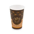 Pappbecher "Coffee to go" durchmesser 80mm 330ml `ML: 0,3L/10oz` [50 St.]