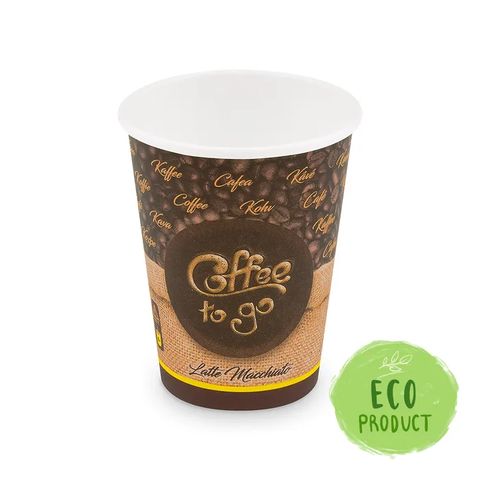 Hauptbild des Produkts Papírový kelímek "Coffee to go" 420 ml, L (průměr 90 mm) [50 ks]