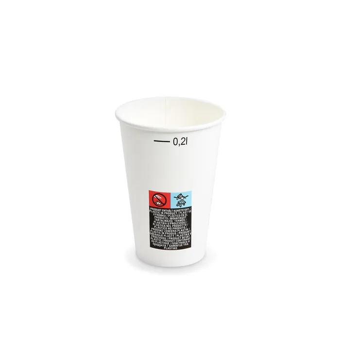 Hauptbild des Produkts Papírový kelímek (FSC Mix) s cejchem bílý průměr 70mm 0,2L [50 ks]