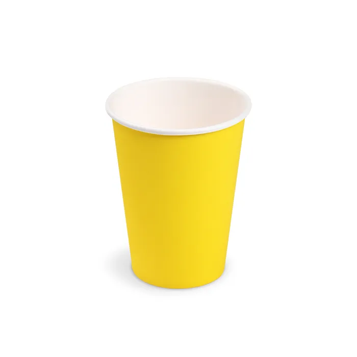 Hauptbild des Produkts Papírový kelímek (FSC Mix) žlutý průměr 74mm 240ml [10 ks]