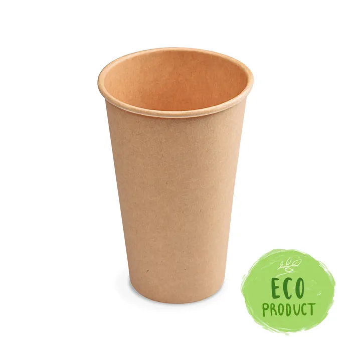 Hauptbild des Produkts Papírový kelímek hnědý 510 ml, XL (průměr 90 mm) [50 ks]