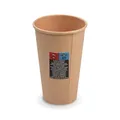 Weiteres Produktbild Pappbecher kraft durchmesser 90mm 510ml `XL: 0,4L/16oz` [50 St.]