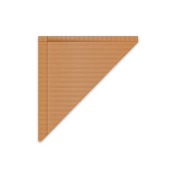Hauptbild des Produkts Papírový kornout kraft 19 x 19 cm `125g` vázaný [1000 ks]