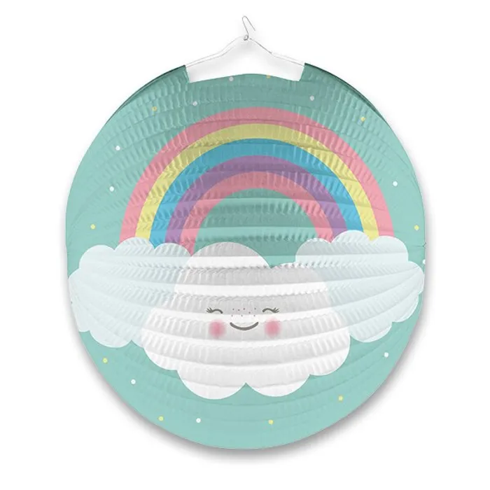 Hauptbild des Produkts Papírový lampion Duha & obláček průměr 25 cm [1 ks]