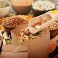 Papierfaltenbeutel (FSC Mix) braun 10+5 x 22 cm `0,5kg` [100 St.]