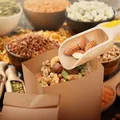 Weiteres Produktbild Papierfaltenbeutel (FSC Mix) braun 14+7 x 32 cm `2kg` [100 St.]