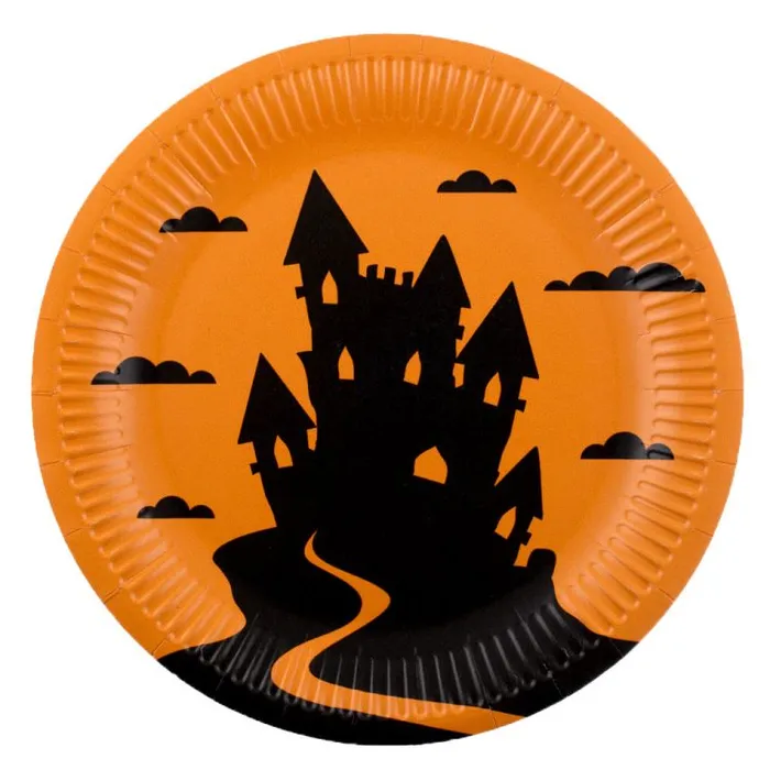 Hauptbild des Produkts Papírový talíř (FSC Mix) Funny Halloween O23cm [8 ks]