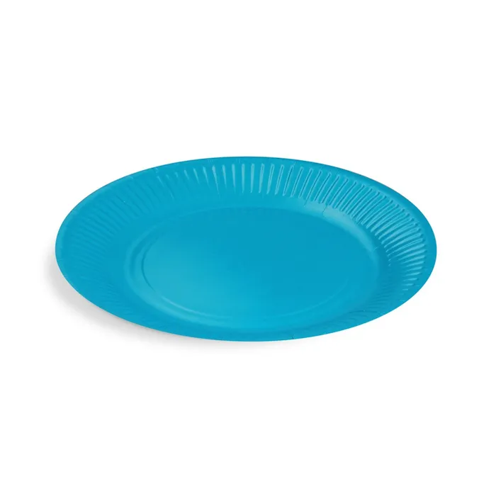 Hauptbild des Produkts Papírový talíř (FSC Mix) světle modrý průměr 23cm [10 ks]