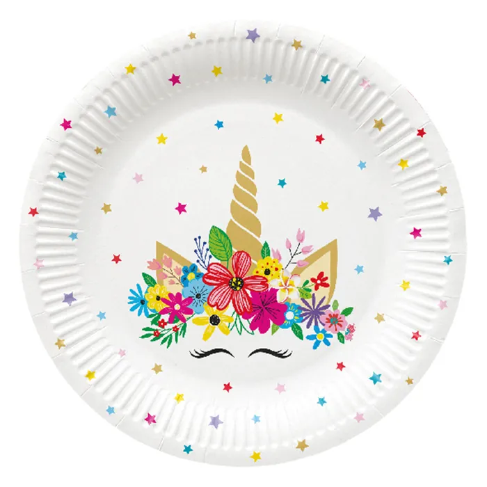 Hauptbild des Produkts Papírový talíř (FSC Mix) Unicorn Party O23cm [8 ks]