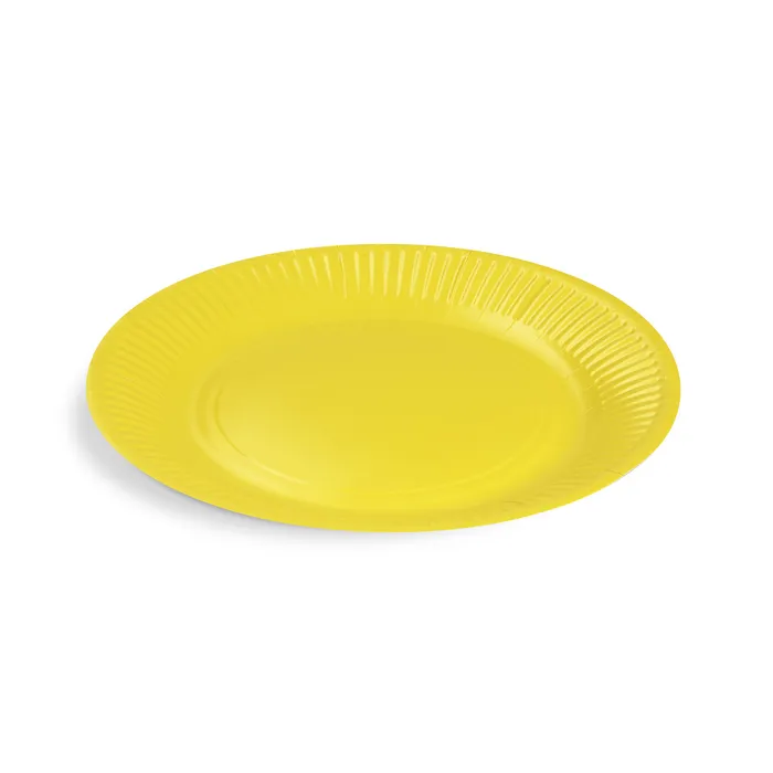 Hauptbild des Produkts Papírový talíř (FSC Mix) žlutý průměr 23cm [10 ks]