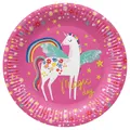 Pappteller PAW Eco 23 cm Fairy Unicorn [8 Stk]