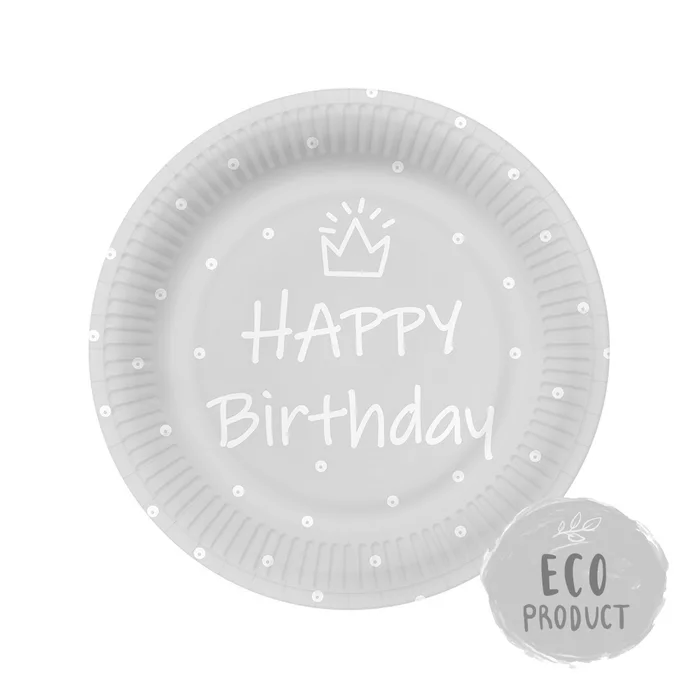 Hauptbild des Produkts Papírový talíř PAW Eco 23 cm Special Day - light blue