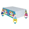 Papiertischdecke Baby Shark 120 x 180 cm