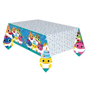 Papiertischdecke Baby Shark 120 x 180 cm