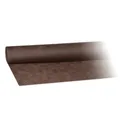 Damasttischtuch (PAP) gerollt braun 1,2 x 8 m [1 St.]