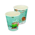 Pappbecher 0,3 l CTG O90mm Wintermotiv [50 Stück]