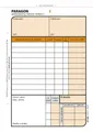Paragon A6, samopropisovací, číslovaný, 2 x 50 listů 1086