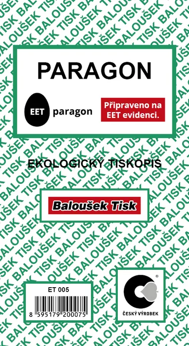 Hauptbild des Produkts Paragon obyčejný ET005