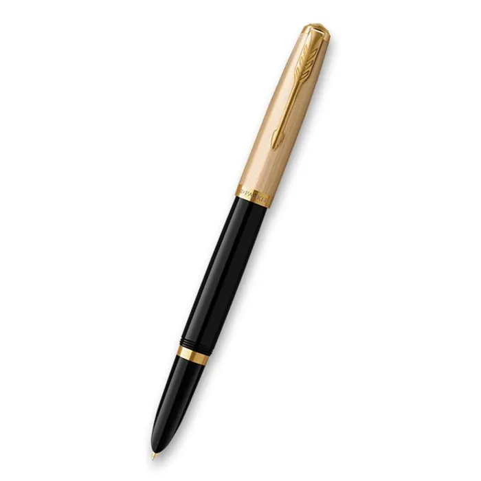 Hauptbild des Produkts Parker 51 Deluxe Black GT 18K hrot M