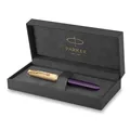 Parker 51 Deluxe Plum GT 18K Feder F