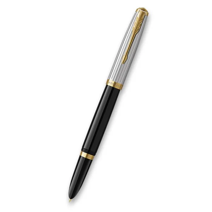 Hauptbild des Produkts Parker 51 Deluxe Plum GT 18K plnicí pero hrot M