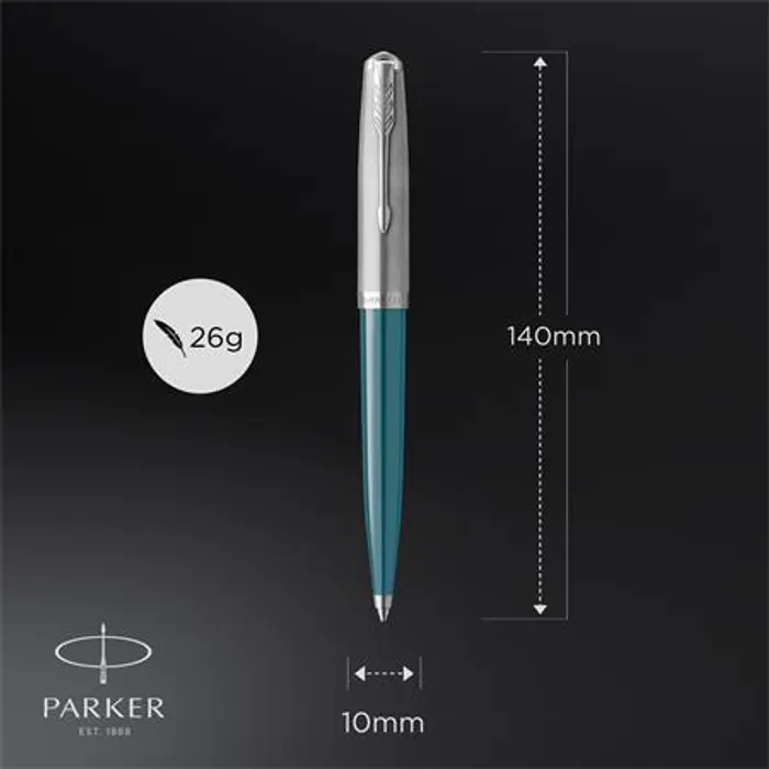 Hauptbild des Produkts Parker 51 Teal Blue CT kuličkové pero