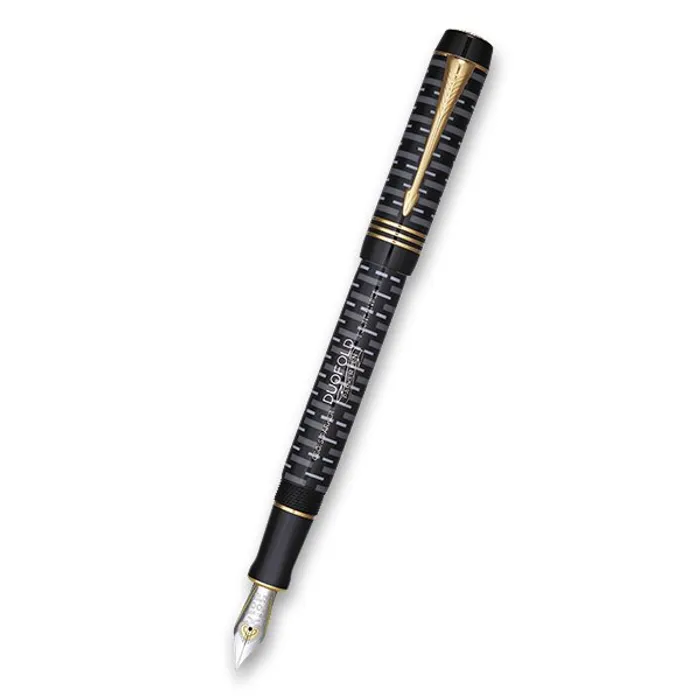 Hauptbild des Produkts Parker Duofold 100th LE Black GT CNT hrot M