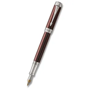 Parker Duofold Prestige Burgund Chevron-Spitze F